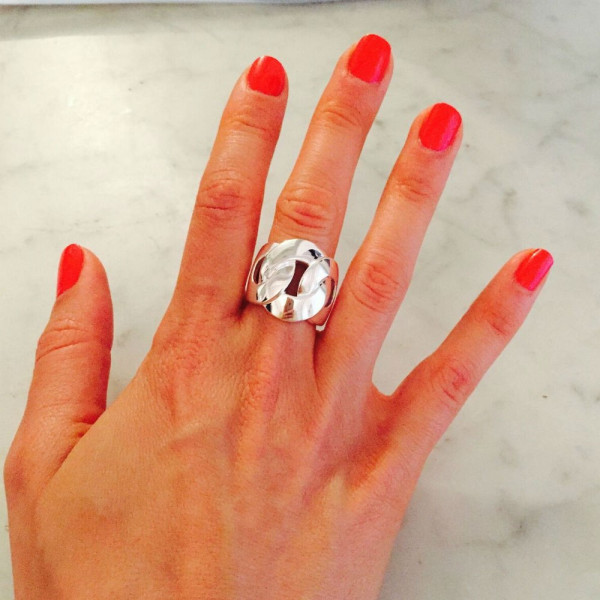 Bague Gourmette Grand Modèle Bague Gourmette Grand Modèle
