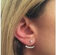 Boucles dessous d'oreilles Brillants