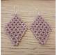 Boucles d'oreilles Cristal