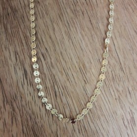 Collier Pièces Dorées