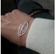 Bracelet Horus Argent