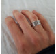 Bague semainier argent