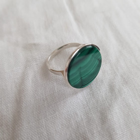 Bague Zoé Malachite