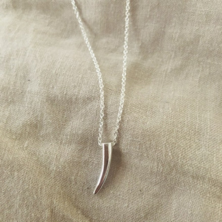 Collier Corne Argent