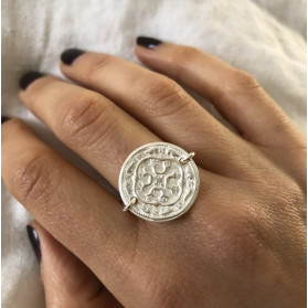 Bague Pièce Argent