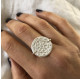Bague Pièce Argent