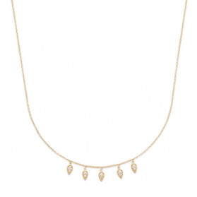 Collier pampilles ethniques