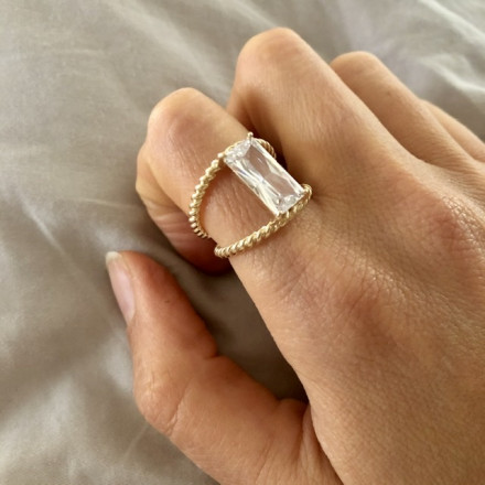 Bague Rectangle