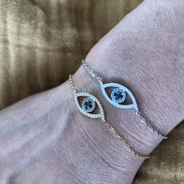 Bracelet Oeil Strass