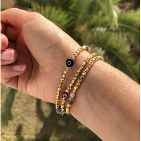 Bracelet/Collier Golden Eye