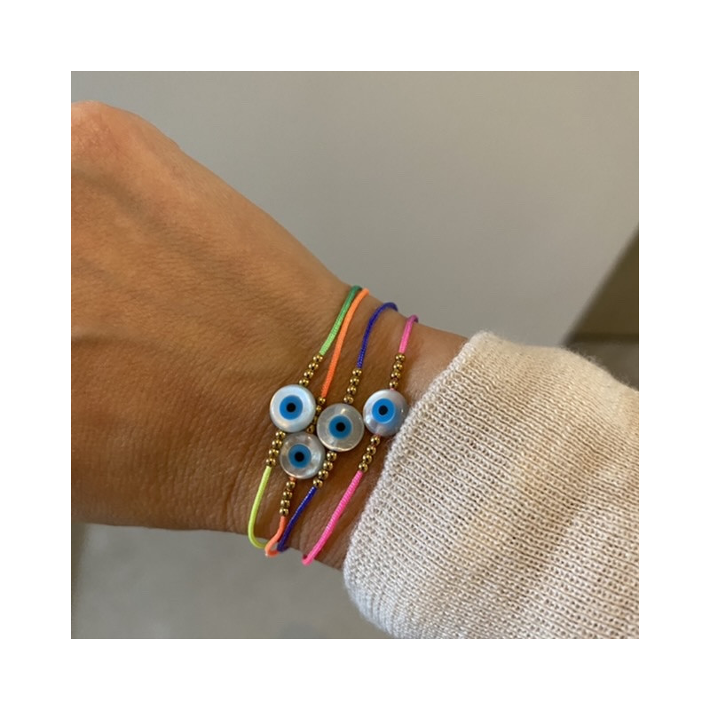 Bracelet Oeil Fluo