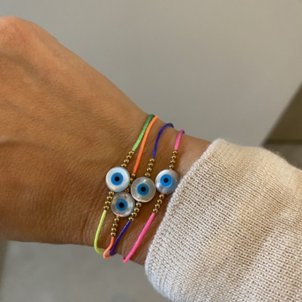 Bracelet Oeil Fluo