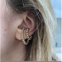 Ear cuff perlé