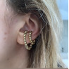 Ear cuff perlé