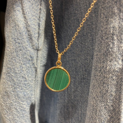 Collier Malachite