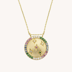 Collier Moon Rainbow