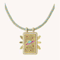 Mya Bay Collier Carte Saturne