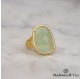 Bague Fluorite Verte