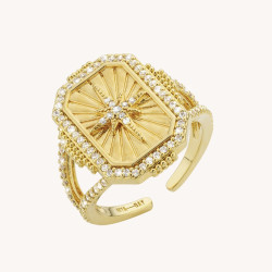 Bague Carte Or