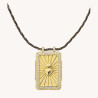 Mya Bay collier plaque Gold baby Twice