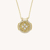 Collier White Shamrock
