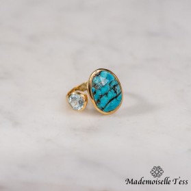 Bague turquoise