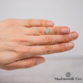 Bague phalange trèfle