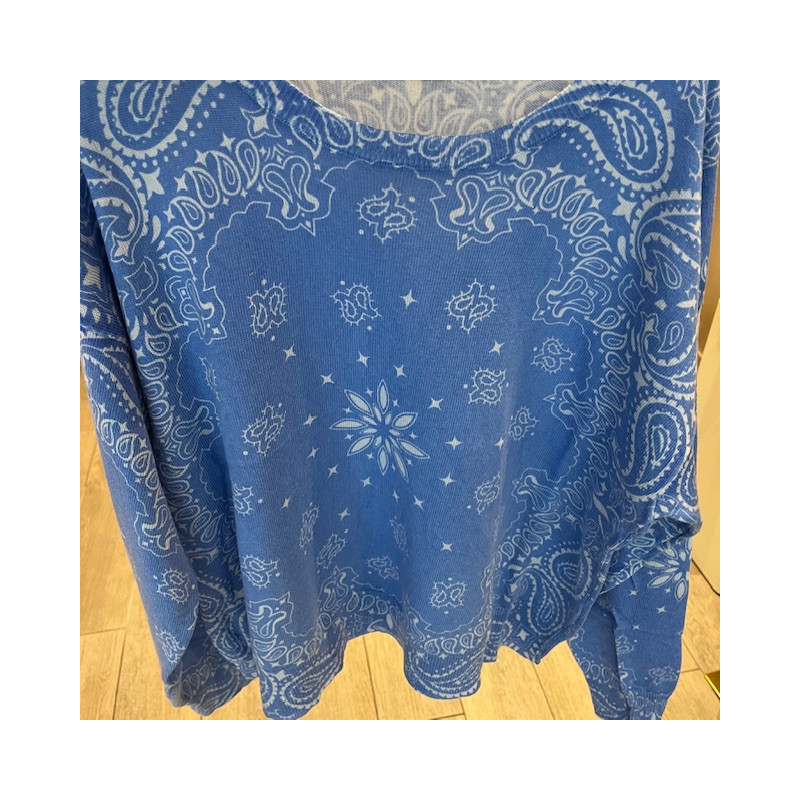 Adoré Pull bandana Bleu Céleste