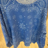 Adoré Pull bandana Bleu Céleste