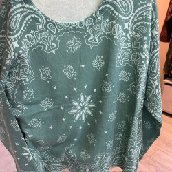 Adoré Pull bandana Vert Menthe