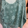 Adoré Pull bandana Vert Menthe