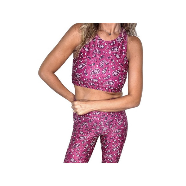 Golda brassière Bandana Wine