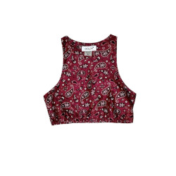 Golda brassière Bandana Wine