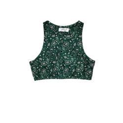 Golda brassière Bandana Green