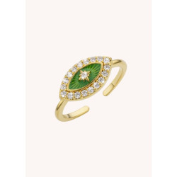 Mya Bay Bague Green Eye...