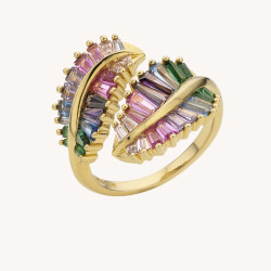 Mya Bay Bague Rainbow Leave