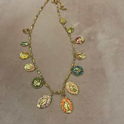 Collier pampilles madones