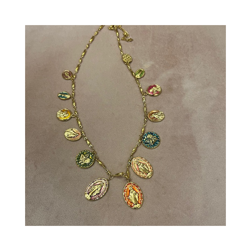 Collier pampilles madones