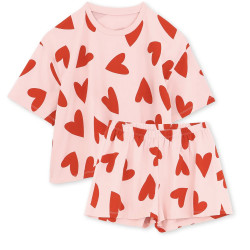 We are jolies Pyjama Short Mi Amor rose