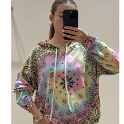 Adoré Sweat capuche bandana...