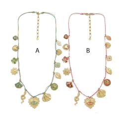 Collier pampilles oeil