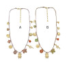 Collier pampilles Scarabées