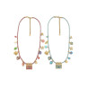 Collier pampilles Plaques