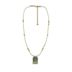 Collier plaque Soleil