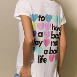 Tee shirt One tee Mia Blanc