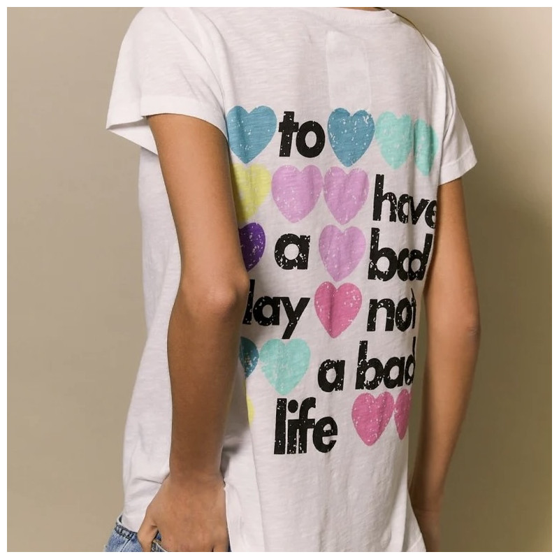 Tee shirt One tee Mia Blanc