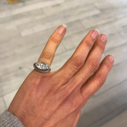 Chevalière Silver Eye