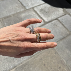 Bague Perlée