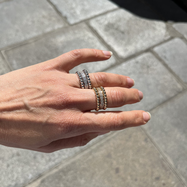 Bague Perlée
