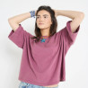 One tee Collab Veronika Loubry Burgundy